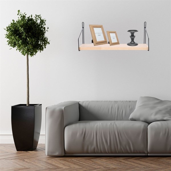BUFFER® Ahşap Duvar Rafı 40 cm