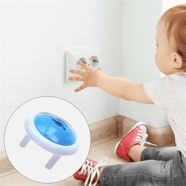 BUFFER® Anahtarlı Bebek ve Çocuk Koruyucu Priz Kilidi Aparatı 6 Adet