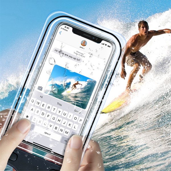 BUFFER® Bisiklete Takılan Su ve Yağmur Gerirmez Telefon Kılıfı Universal