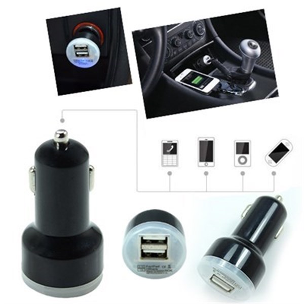 BUFFER® Çift USB Girişli 2.1 Amper Universal Araç  İçi Şarj Adaptörü