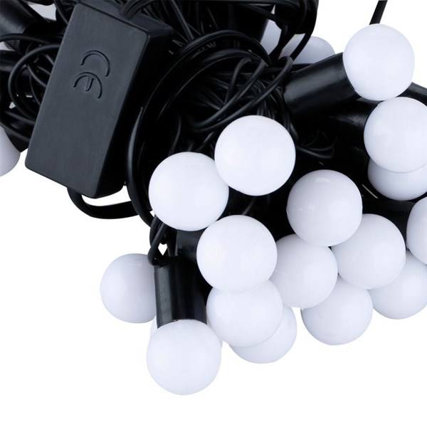 BUFFER® Dekoratif Minik Top 40 Ledli Dekoratif Dolama Led Işık (RGB)