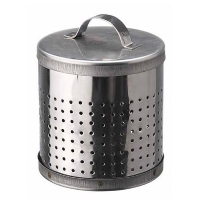 BUFFER® Demlik Içi Silindir Paslanmaz Metal Kapaklı Pratik Çay Süzgeci