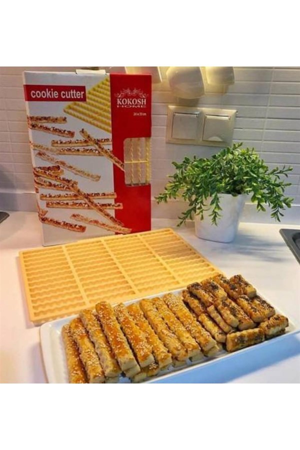 BUFFER® Galeta Çubuk Kraker Çubuk Kurabiye Hamuru Kesme Kalıbı Aparatı