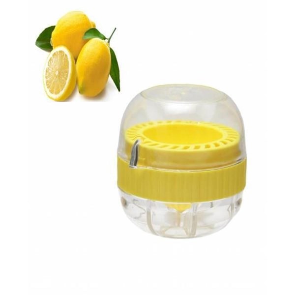 BUFFER® Hazneli Kapaklı Hijyenik Pratik Sıçratmaz Limon Sıkacağı Aparatı
