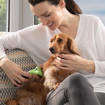 Buffer Kedi ve Köpekler İçin Uzun Tüylü Köpek Tarağı Tüy Toplayıcı tarak Small