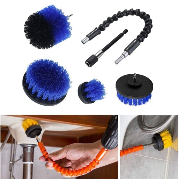BUFFER® Matkap Ucuna Takılan Temizleme Fırçası (6 Parça)