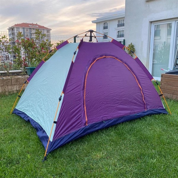 BUFFER® Otomatik Kurulumlu Su Geçirmez Tavan Taban Kamp Çadırı (150x200)