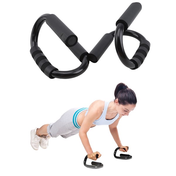 BUFFER® S şekli Push Up Standı Alüminyum Şınav Aleti Spor Aracı Fitness Göğüs Egzersiz Ekipmanları