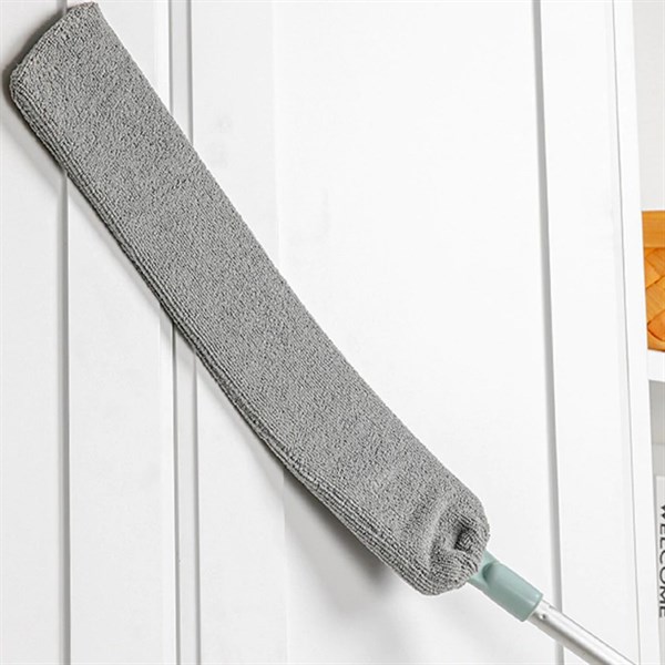 BUFFER® Sihirli Mikrofiber Başlıklı Girintili Yüzey Dip Köşe Raf Temizleme Mopu Toz Alma Fırçası