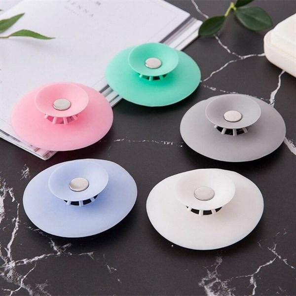 BUFFER® Silikon Malzeme Banyo Mutfak Gider Evye Lavabo İçine Çöp Tıpası Kaydırmaz Süzgeç Çeşitleri Modelleri