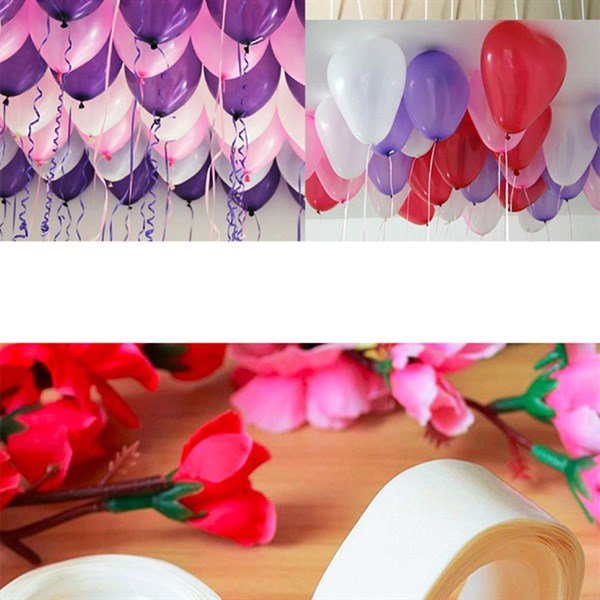 BUFFER® Sticker Damla Model Çift Taraflı Yapışkan Balon Yapıştırıcısı