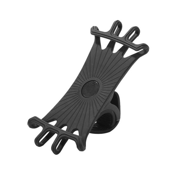 BUFFER® Universal Bisiklet Motosiklet Çocuk Arabası Silikon 360 Derece Telefon Tutucu Tüm Modellerle Uyumlu
