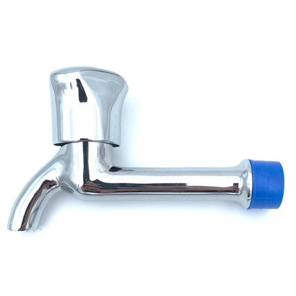 BUFFER® Vanalı Kısa Ağızlı Musluk Krom Küçük Lavabo Bahçe Musluğu