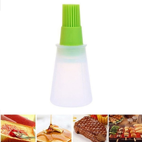 BUFFER® Yumuşacık Silikon Hazneli Yağlama Soslama Yumurta Sürme Fırçası